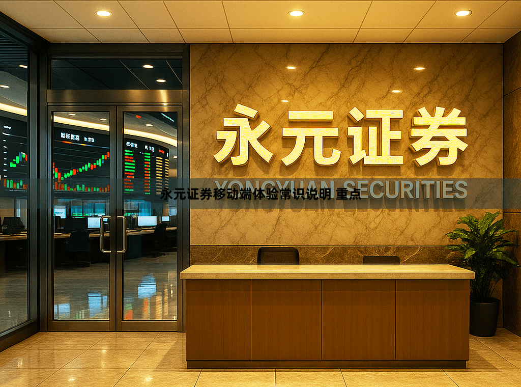 永元证券移动端体验常识说明 重点