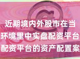 近期境内外股市在当前震荡市环境里中实盘配资平台的资产配置案例